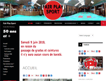 Tablet Screenshot of fairplaysport.org